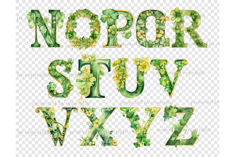 st-patricks-day-alphabet-st-patricks-day-letters