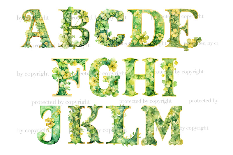 st-patricks-day-alphabet-st-patricks-day-letters