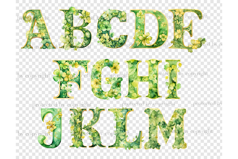 st-patricks-day-alphabet-st-patricks-day-letters