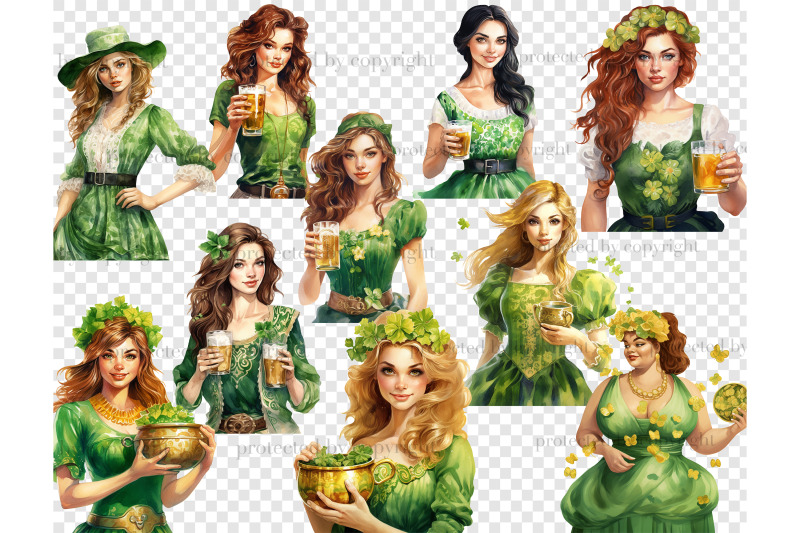 st-patricks-day-clipart-st-patricks-day-woman-clipart