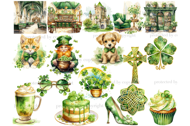 st-patricks-day-clipart-irish-green-illustrations-png