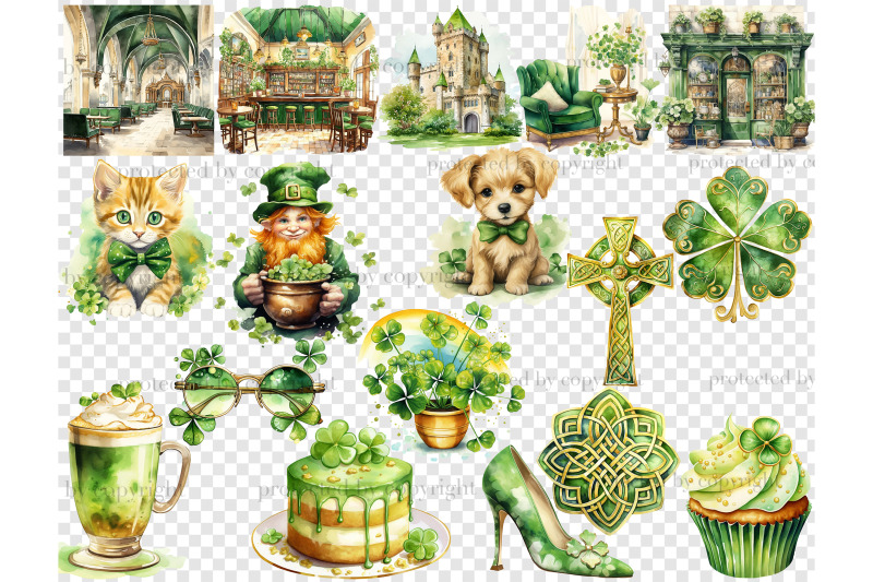 st-patricks-day-clipart-irish-green-illustrations-png