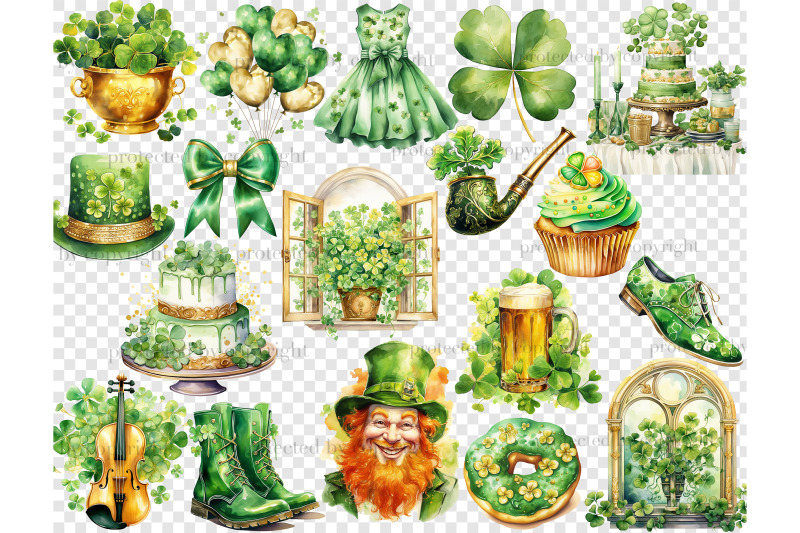 st-patricks-day-clipart-irish-green-illustrations-png