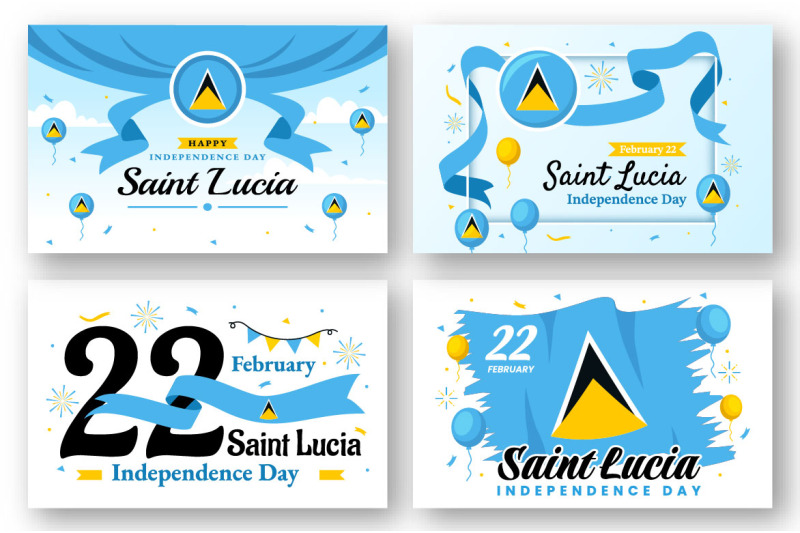 13-saint-lucia-independence-day-illustration