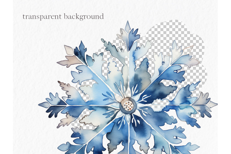 snowflakes-watercolor-clipart-png