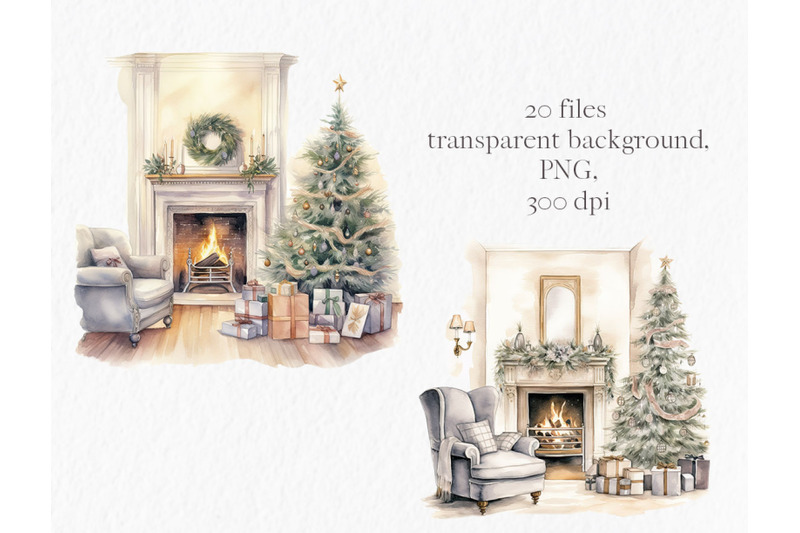 christmas-church-watercolor-clipart-png