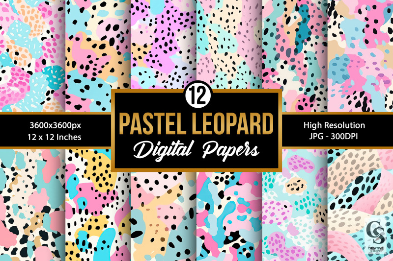 pastel-leopard-print-seamless-patterns