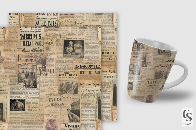 vintage-newspaper-pattern-digital-papers