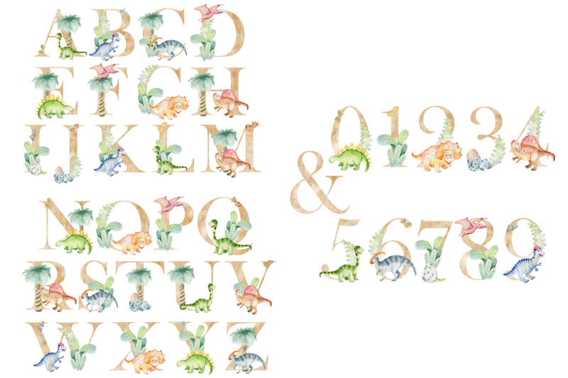 10-alphabets-with-watercolor-animals