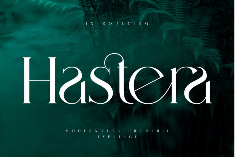 hastera-modern-ligature-serif