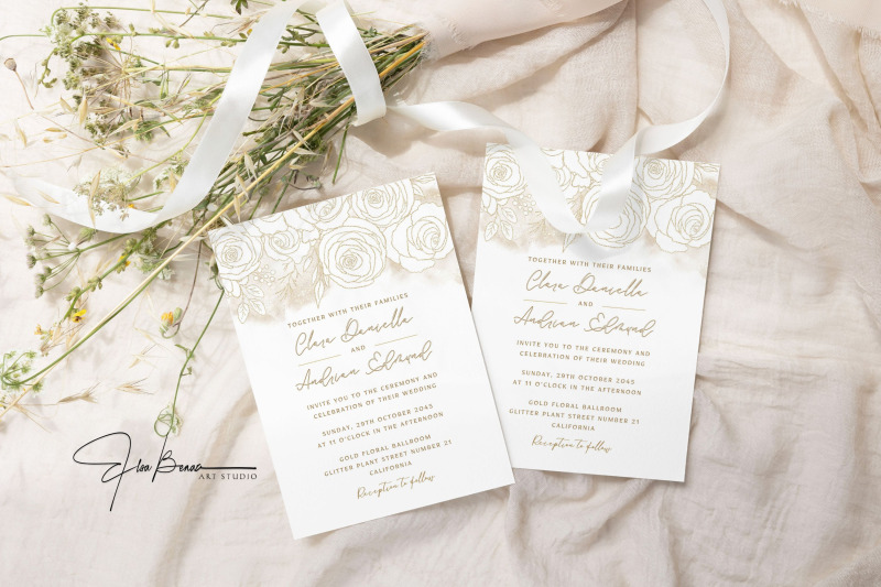 gold-floral-wedding-invitation-bundle-canva-template