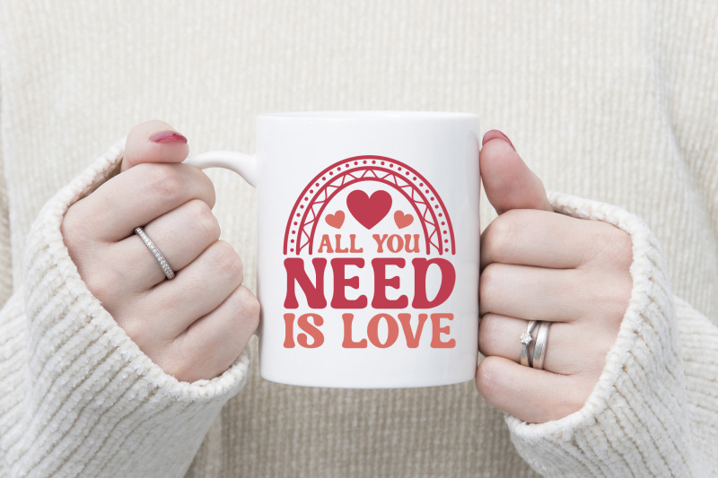 all-you-need-is-love-retro-valentine-svg