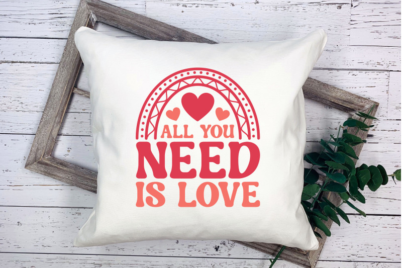 all-you-need-is-love-retro-valentine-svg