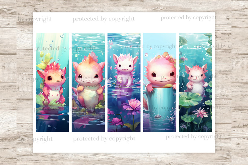 axolotl-bookmarks-printable-bookmark-bundle