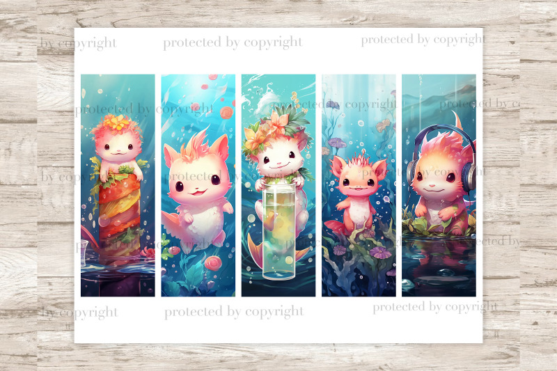 axolotl-bookmarks-printable-bookmark-bundle