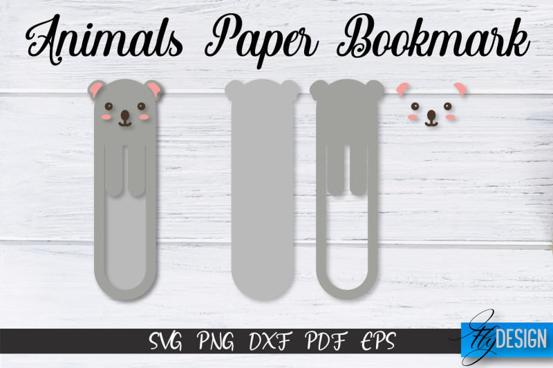 koala-paper-bookmark-svg-bookmark-svg-design-book-lover