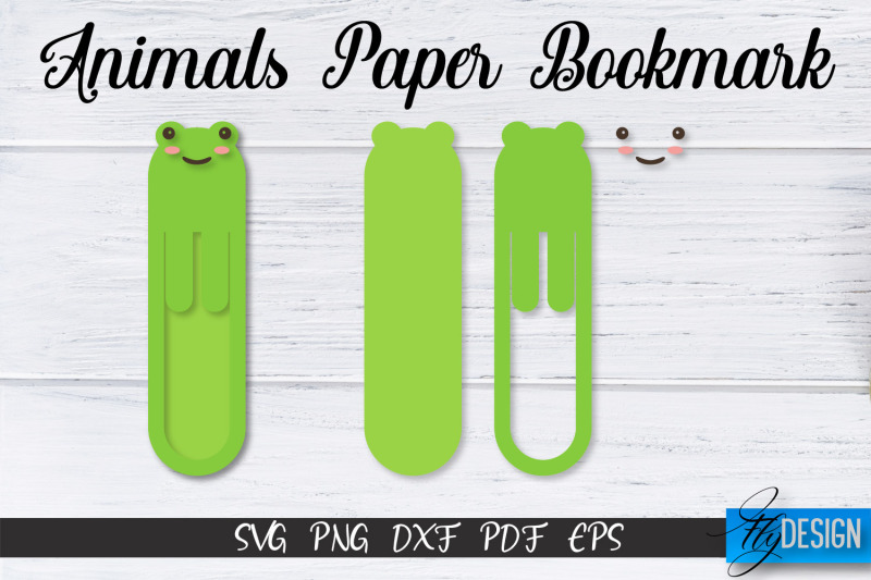 frog-paper-bookmark-svg-bookmark-svg-design-book-lover