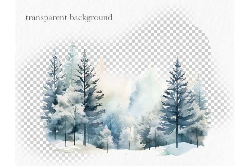 watercolor-forest-clipart-png