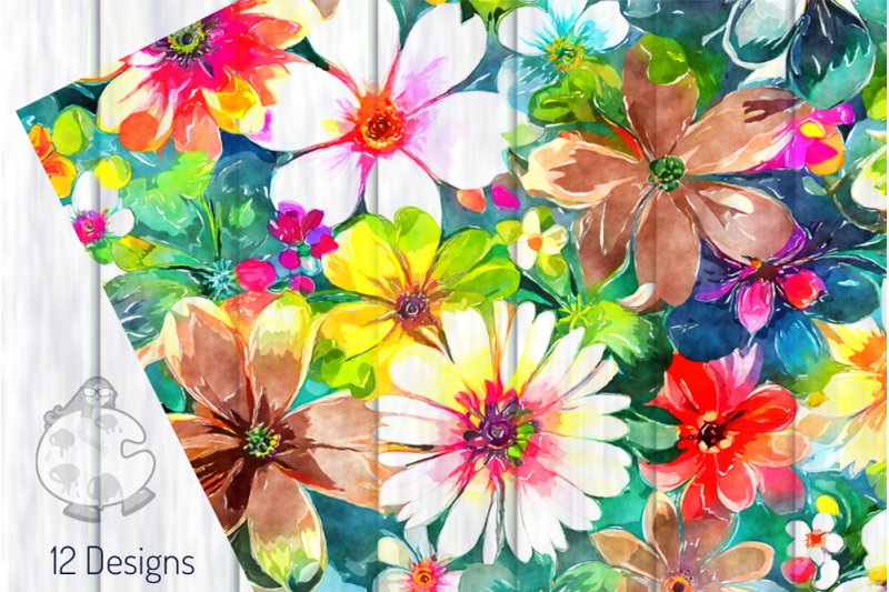 watercolor-forest-flowers-digital-pattern-papers