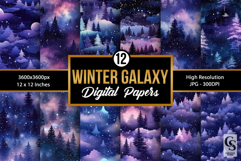 dreamy-winter-galaxy-digital-papers