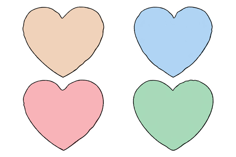 cute-hearts-with-sketchy-outlines