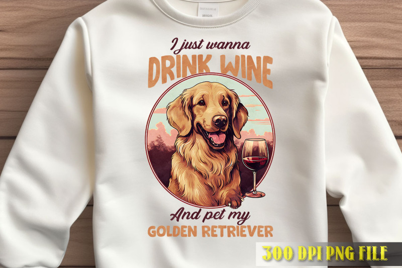 wine-and-retriever-time