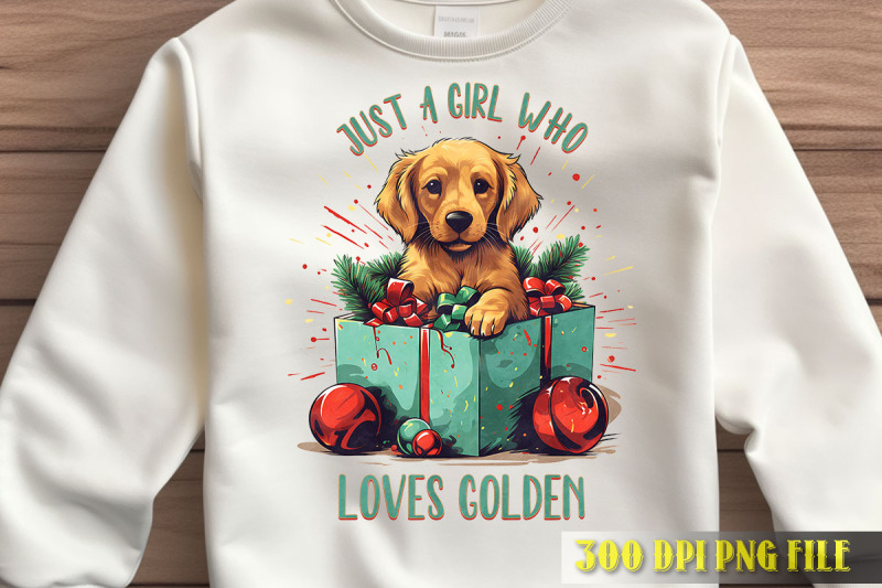 girl-loves-golden-pup