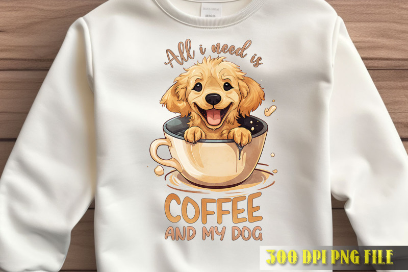 all-i-need-coffee-and-dog