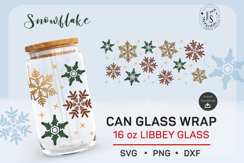 snowflakes-svg-16oz-can-glass-christmas-svg-snowflake-beer-can