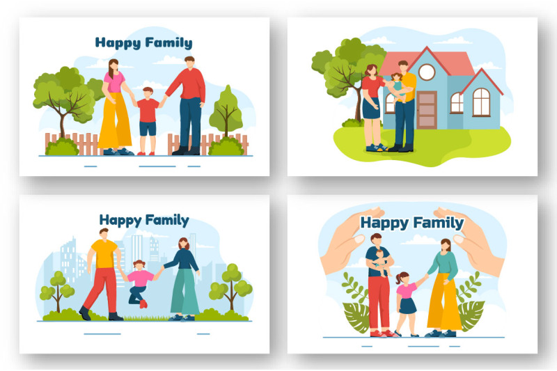 12-happy-family-illustration