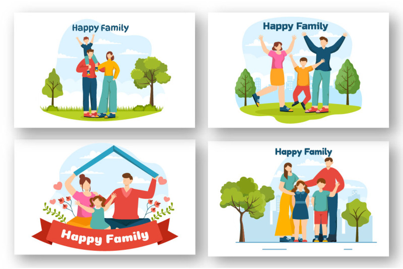 12-happy-family-illustration