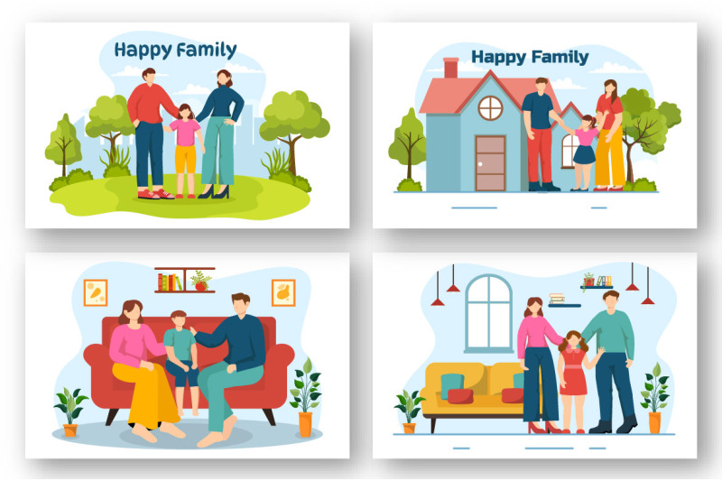 12-happy-family-illustration