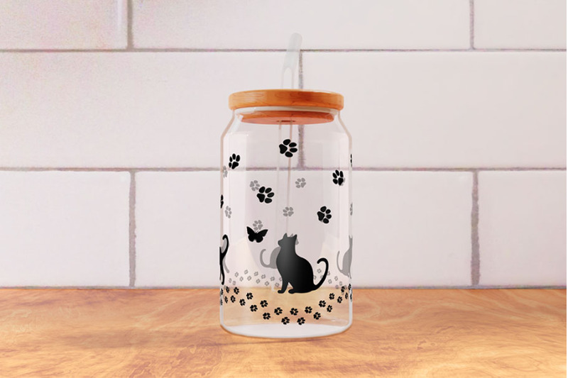cats-perfect-for-svg-16oz-glass-can-wrap-cat-paws-tumbler-wrap