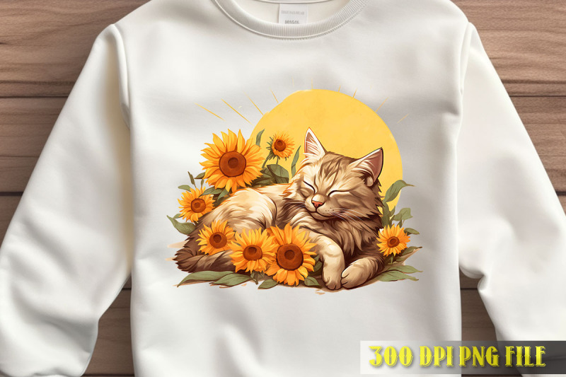 sunkissed-cat-flower-power