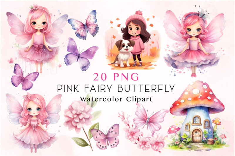 pink-fairy-butterfly-bundle