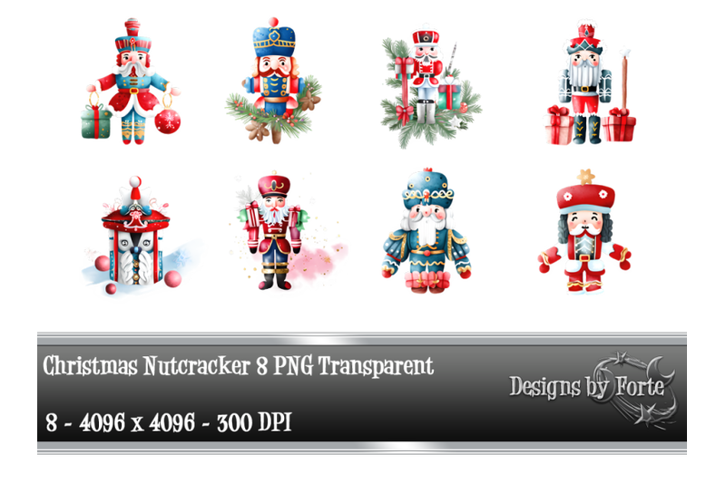 eight-christmas-nutcrackers-transparent-png