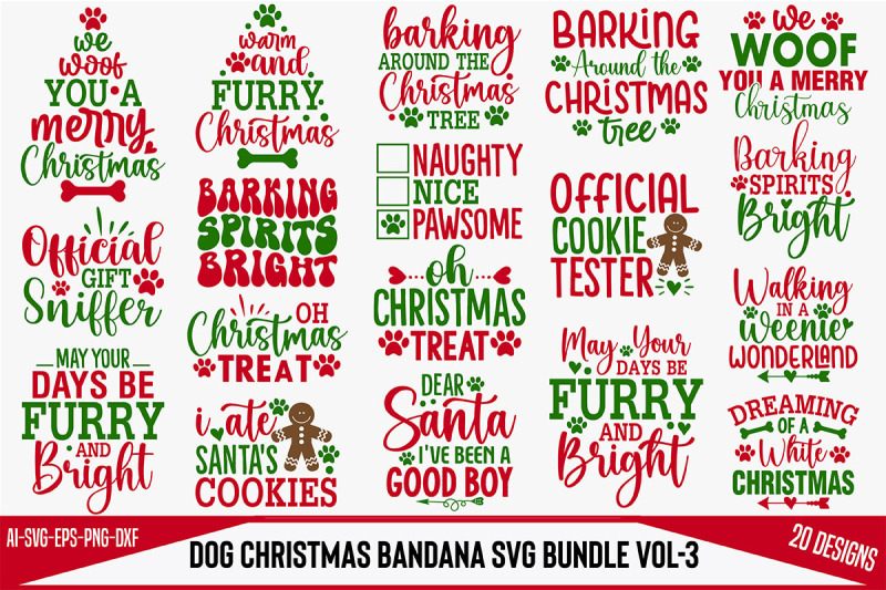 dog-christmas-bandana-svg-bundle