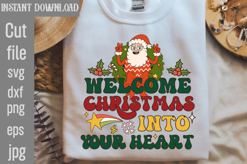 welcome-christmas-into-your-heart-svg-cut-file-christmas-retro-designs