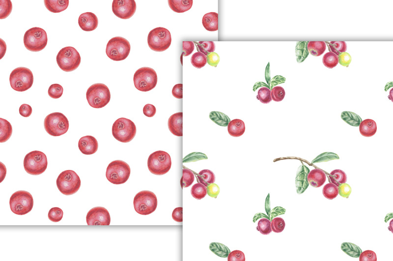 watercolor-red-berry-floral-pattern-seamless-jpg-art