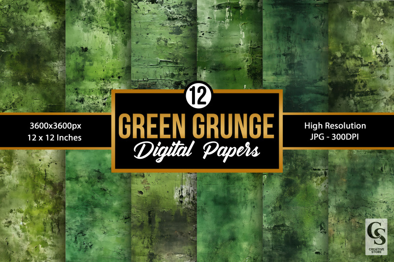 green-grunge-seamless-backgrounds