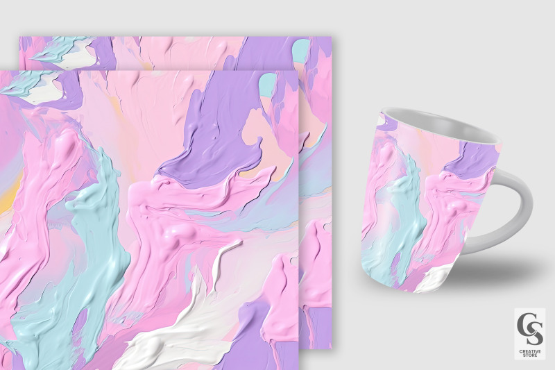 pastel-wet-paint-digital-papers