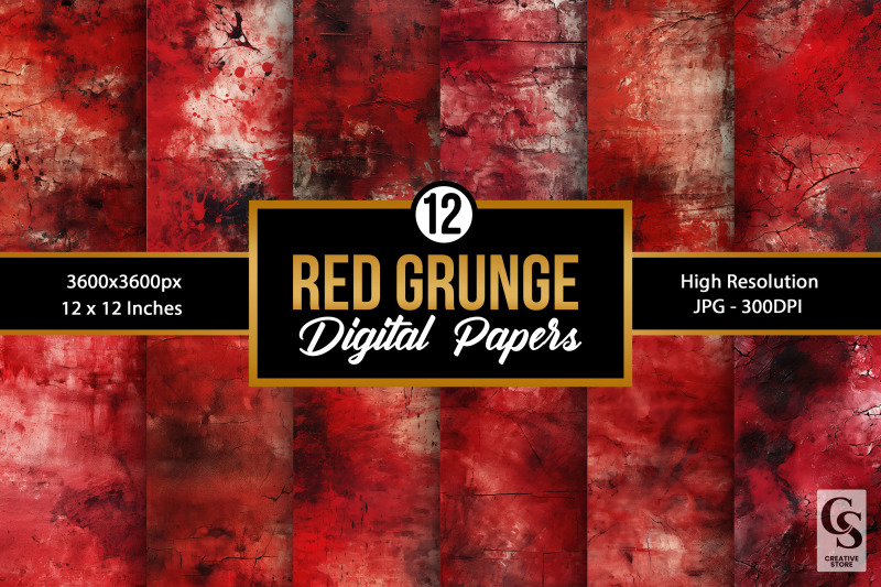 red-grunge-texture-digital-papers