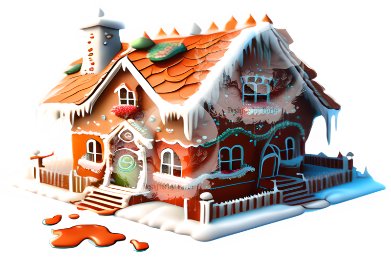 gingerbread-houses-set-one-png-transparent