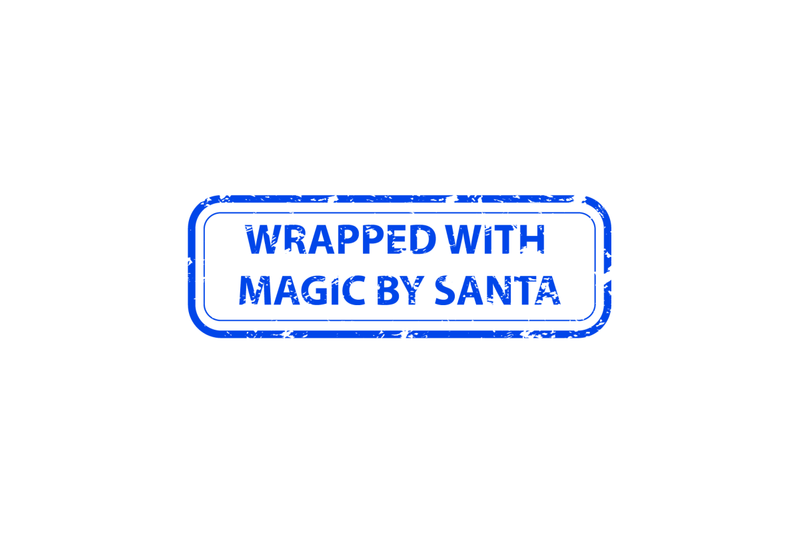 wrapped-magic-by-santa-rubber-stamp-present