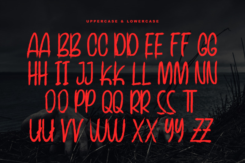 vampire-roamer-brush-display-font