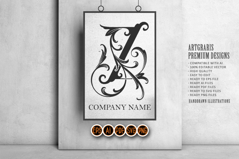 luxury-flourish-ornament-letter-z-classic-monogram-logo-monochrome