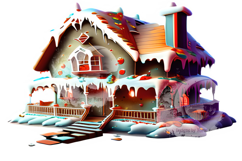 eight-gingerbread-houses-png-transparent