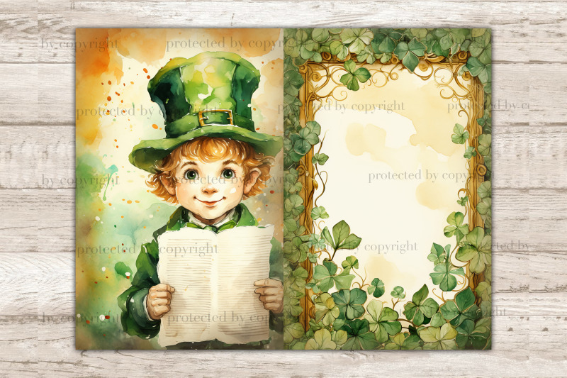 cute-leprechaun-junk-journal-pages-patrick-039-s-day-ephemera