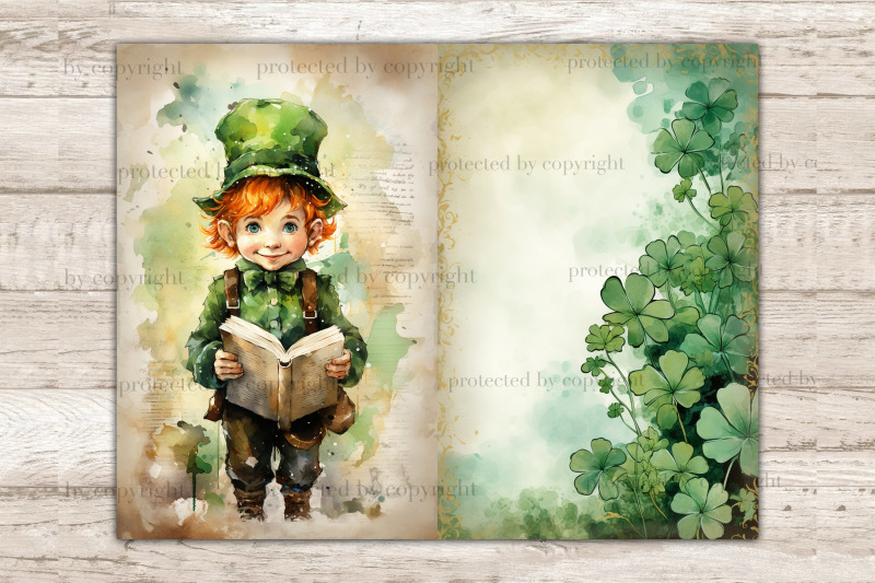 cute-leprechaun-junk-journal-pages-patrick-039-s-day-ephemera