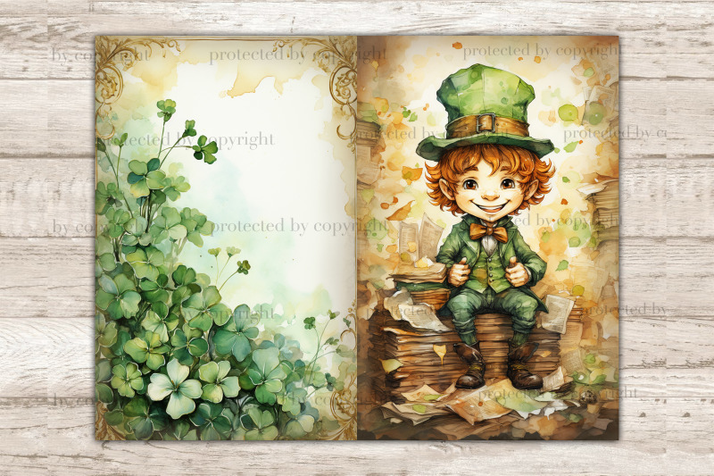 cute-leprechaun-junk-journal-pages-patrick-039-s-day-ephemera